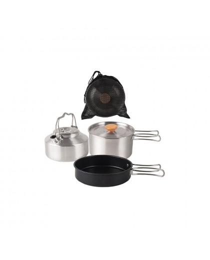 Camping Cookware and Kettle Set