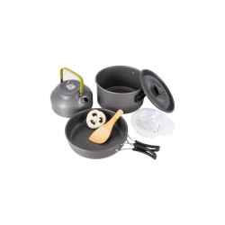 Compact Camping Pot and Kettle Set
