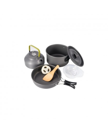 Compact Camping Pot and Kettle Set